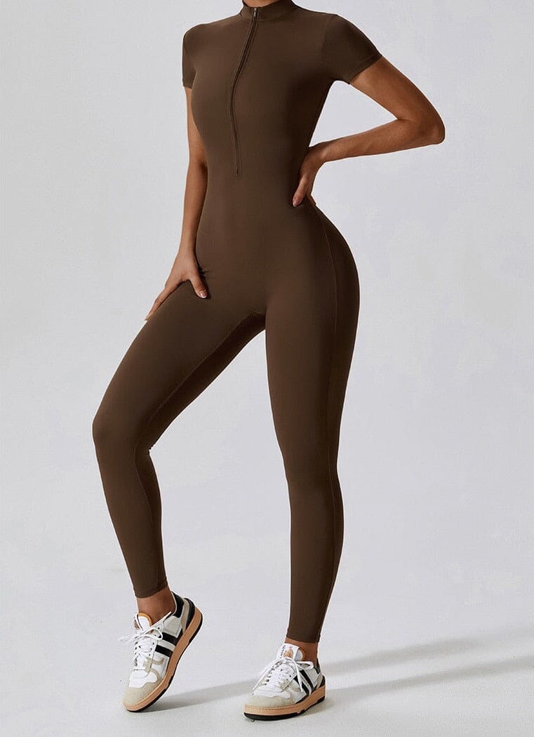 Variant image for Women Jumpsuit Black Nylon Spandex | Serene-13