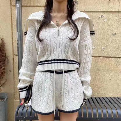 Women Cozy Knitted Two-Piece Set | Onora