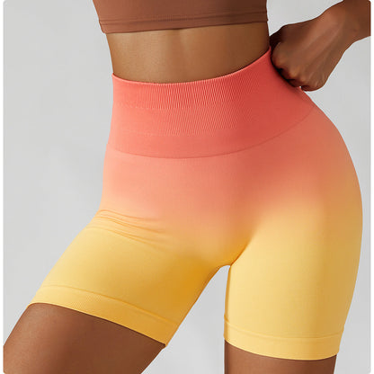 Variant image for Women Biker Shorts Gradient Nylon | Bella-4
