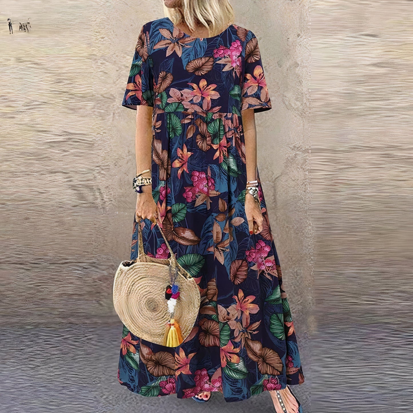 Floral Maxi Dress | Masie