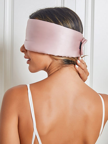 Silk Sleep Mask for Comfortable Eye Care – Adjustable Light Blocking Eye Mask for Restful Sleep 1