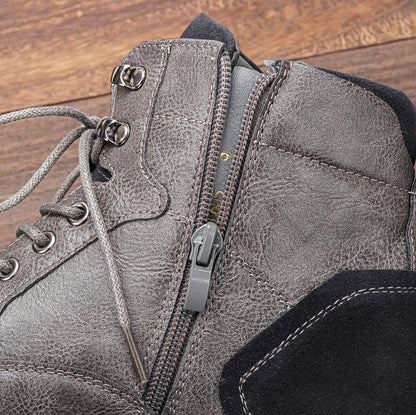Men Classic Leather Ankle Boots | Harold