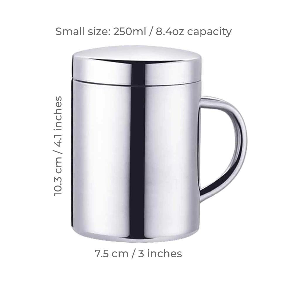 Insulated Stainless Steel Coffee Mug – Double Wall Design