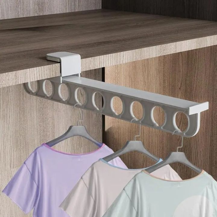 Space-Saving Clothes Organizer with Pull-Out Trouser Holder – Efficient Wardrobe Organiser for Optimal Clothes Storage 9