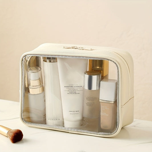 Spacious Travel Makeup Organizer with Multiple Compartments – Durable Cosmetic Organizer for Toiletries and Makeup Essentials 0
