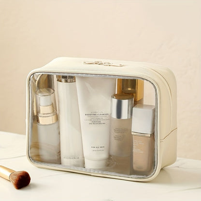 Spacious Travel Makeup Organizer with Multiple Compartments – Durable Cosmetic Organizer for Toiletries and Makeup Essentials 1