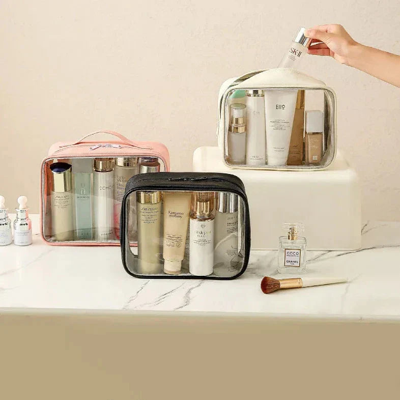 Spacious Travel Makeup Organizer with Multiple Compartments – Durable Cosmetic Organizer for Toiletries and Makeup Essentials 3