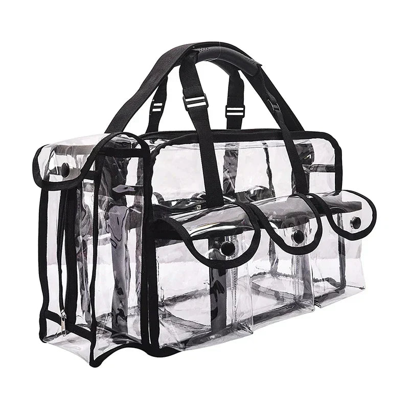 Stylish Makeup Organizer with Spacious Compartments for Makeup and Skincare - Durable Cosmetic Storage for Home and Travel 0