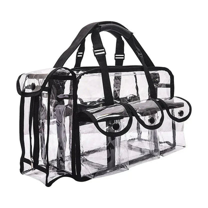 Stylish Makeup Organizer with Spacious Compartments for Makeup and Skincare - Durable Cosmetic Storage for Home and Travel 1