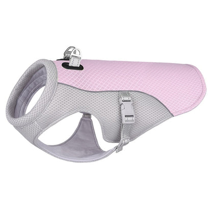 Dog Cooling Vest Blue Polyester | WagChill-2