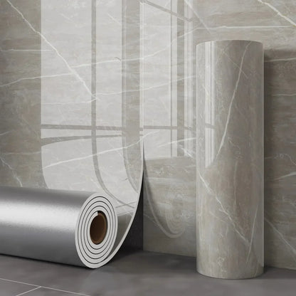 Thick Foam Marble Removable Wallpaper – Waterproof Self-Adhesive Wall Decor for Bedroom and Living Areas 12