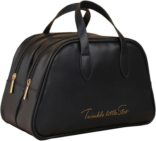 Travel-Friendly Makeup Organizer with Multiple Compartments – Lightweight Cosmetic Storage for Makeup and Skincare 0