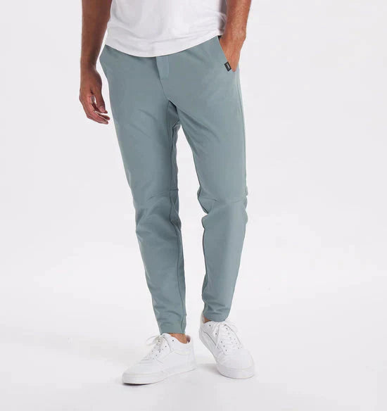 Variant image for Men Slim Fit Jogging Pants Black Cotton | Karl-9