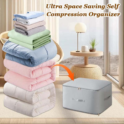 Ultra Space-Saving Compression Storage Bags for Clothes and Bedding – Waterproof, Durable, Lightweight with Reinforced Handles 0