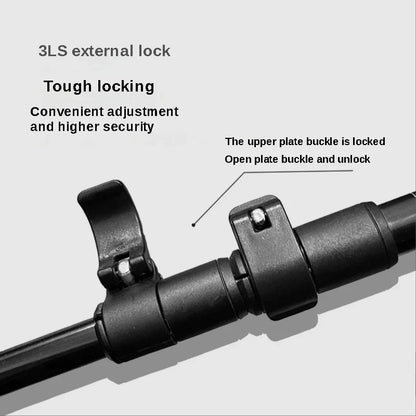 Ultralight Adjustable Collapsible Hiking Poles with Anti-Shock System – Telescopic Walking Sticks for Outdoor Adventures 3