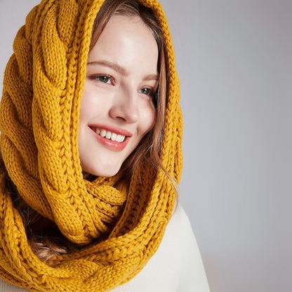 Eva - Soft Ribbed Scarf - Perfect for Cold Weather