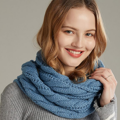 Eva - Soft Ribbed Scarf - Perfect for Cold Weather