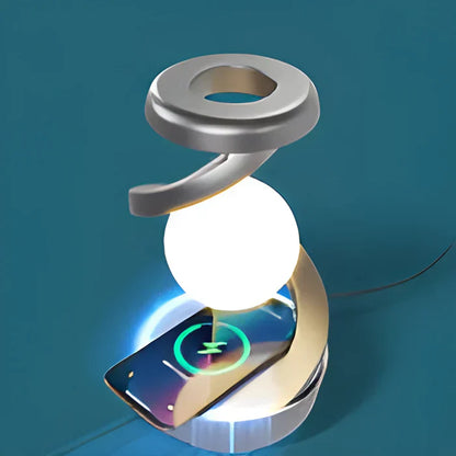 Modern Desk Lamp White Metal | Elegant Design-4