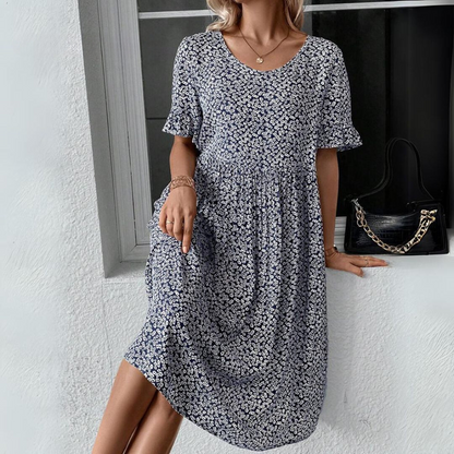 Women Polka Dot Dress Cotton | Tinsley-3