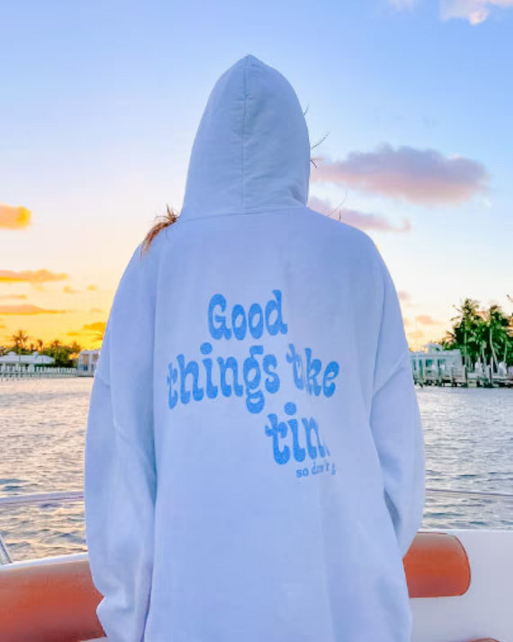 Oversized Graphic Hoodie - Front View