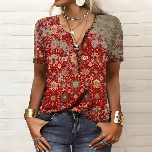 Women Blouse White Cotton | Gail-1