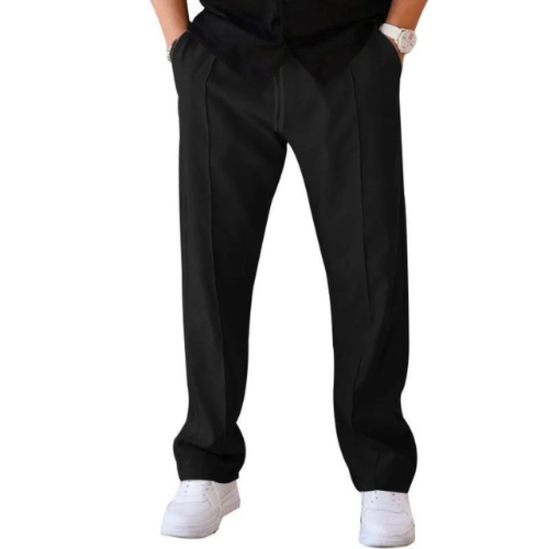 Men's Pleated Wide-Leg Pants | Adonis