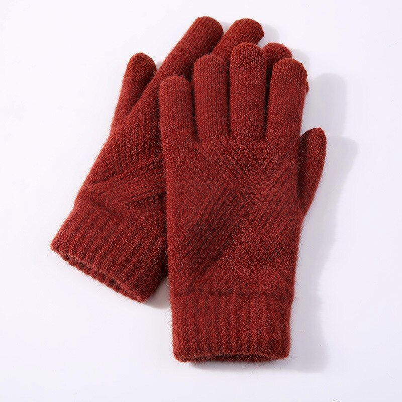 Women Knitted Winter Gloves | Elda