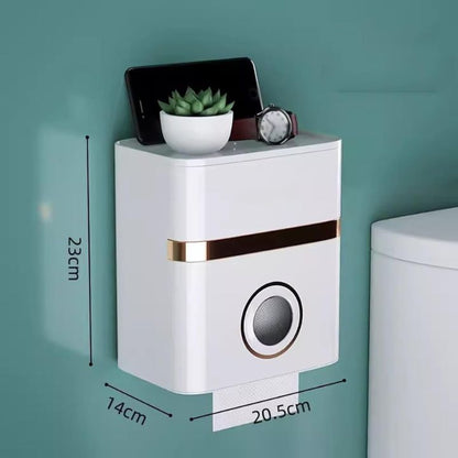 Wall-Mounted Bathroom Organizer – Space-Saving Storage for Cosmetics and Accessories, Waterproof Design, Easy Installation 5