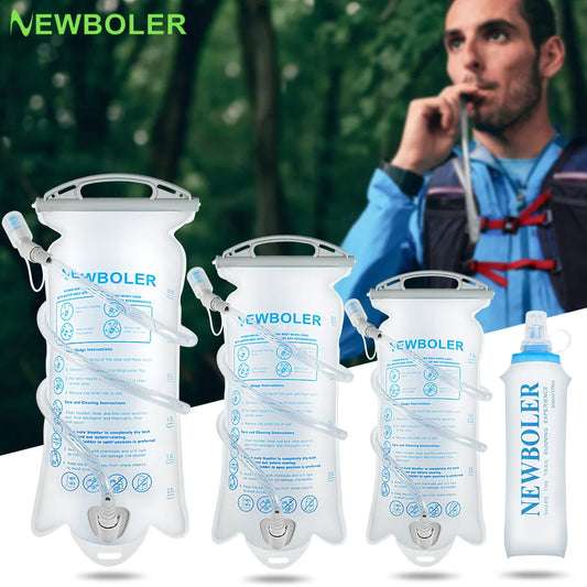 Water Bladder 1.5L/2L/3L for Camping, Running, Hiking – Durable TPU Hydration Bladder with Quick Release System 0