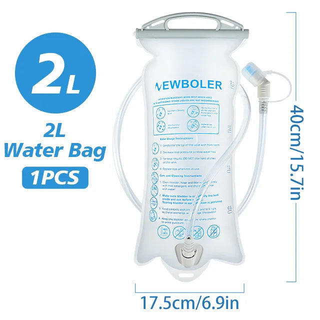 Water Bladder 1.5L/2L/3L for Camping, Running, Hiking – Durable TPU Hydration Bladder with Quick Release System 9