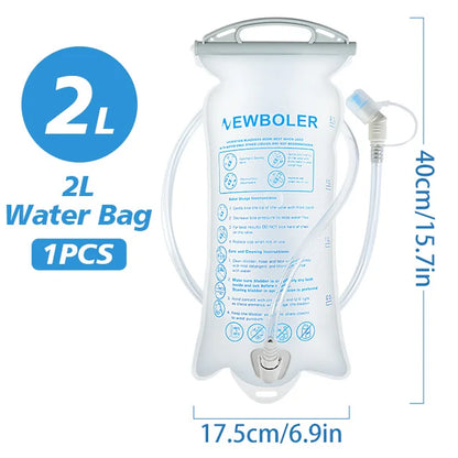 Water Bladder 1.5L/2L/3L for Camping, Running, Hiking – Durable TPU Hydration Bladder with Quick Release System 9