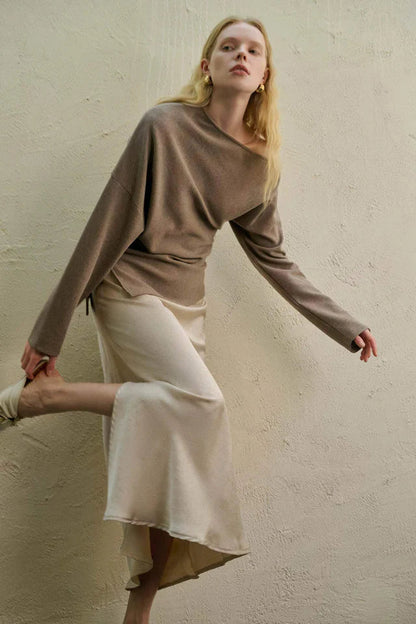 Women Asymmetrical One-Shoulder Top | Ilara