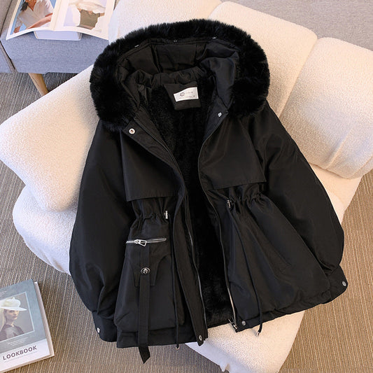Women Oversized Hooded Winter Parka | Flora