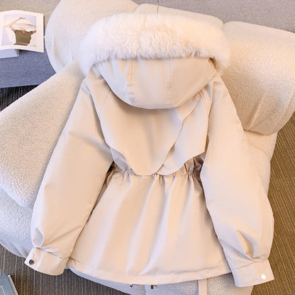 Women Oversized Hooded Winter Parka | Flora