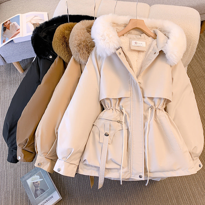 Women Oversized Hooded Winter Parka | Flora