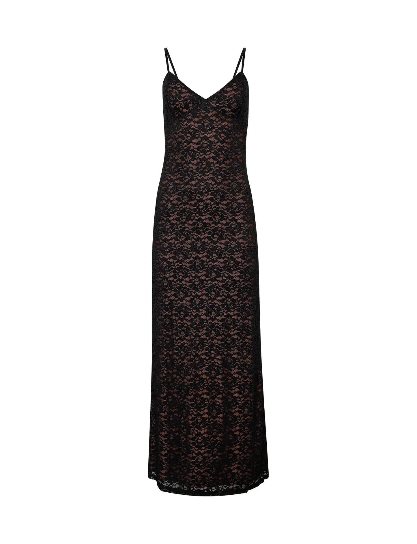 Women Lace Dress Black Floral Print | Elegant Style 5