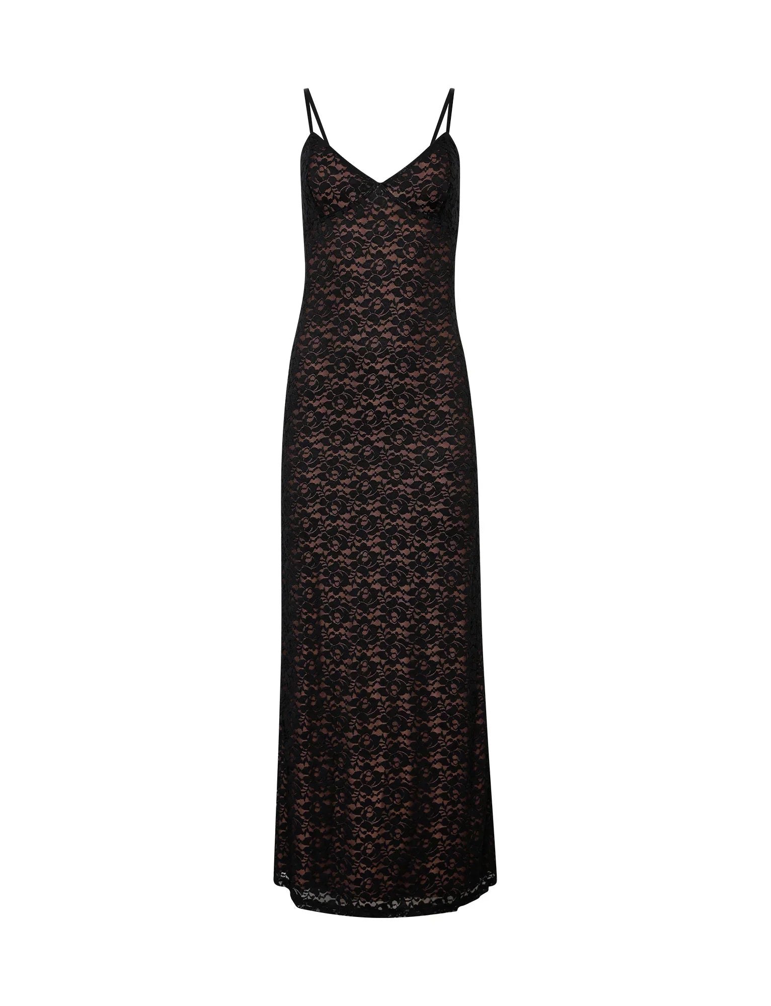 Women Lace Dress Black Floral Print | Elegant Style 5