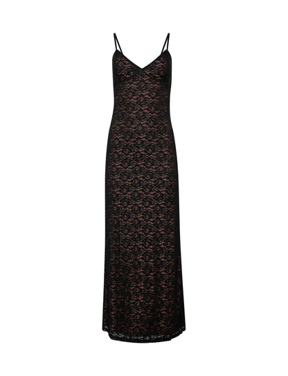Women Lace Dress Black Floral Print | Elegant Style 5