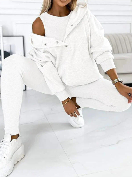 Women Loungewear Set 3-Piece Soft Fabric | Celeste 3