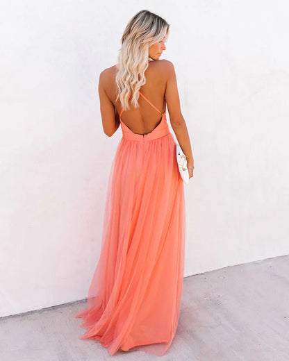 Women Maxi Dress Black Viscose | Elegant Charm 2
