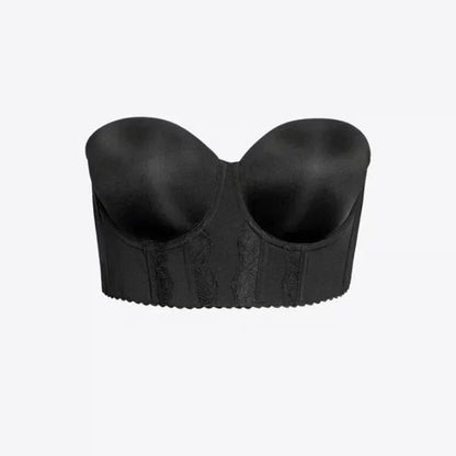 Low Back Strapless Bra with Adjustable Support
