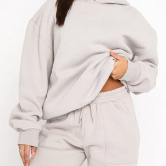 Women's Tracksuit Set - Trendy Hoodie and Matching Pants, Comfortable Sportswear in Multiple Colors 0