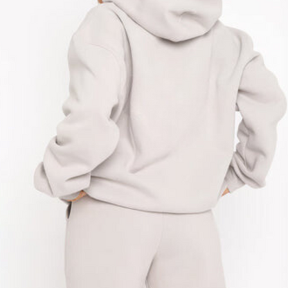 Women's Tracksuit Set - Trendy Hoodie and Matching Pants, Comfortable Sportswear in Multiple Colors 1
