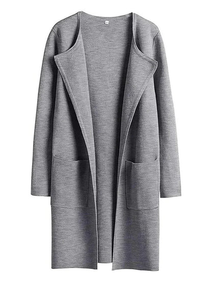Women Belted Wool-Blend Long Cardigan | Arabella
