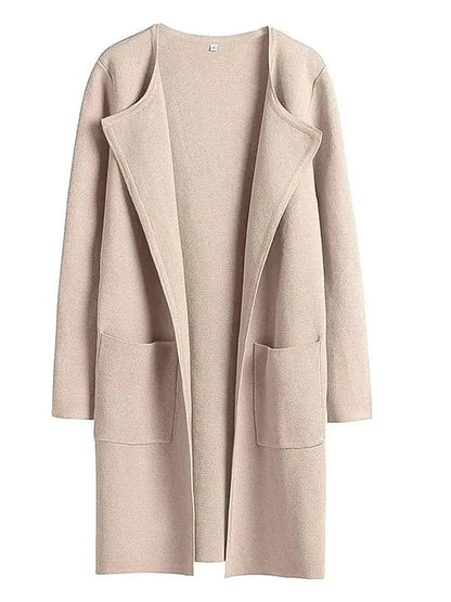 Women Belted Wool-Blend Long Cardigan | Arabella