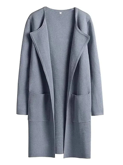 Women Belted Wool-Blend Long Cardigan | Arabella