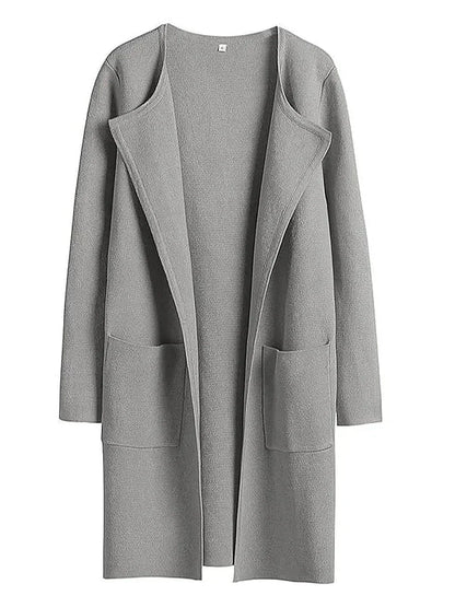 Women Belted Wool-Blend Long Cardigan | Arabella