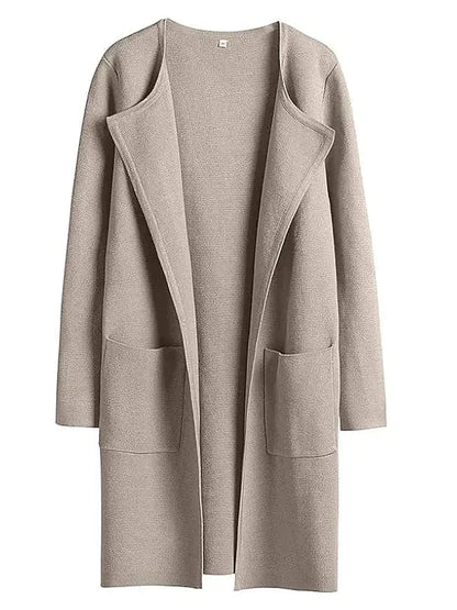 Women Belted Wool-Blend Long Cardigan | Arabella