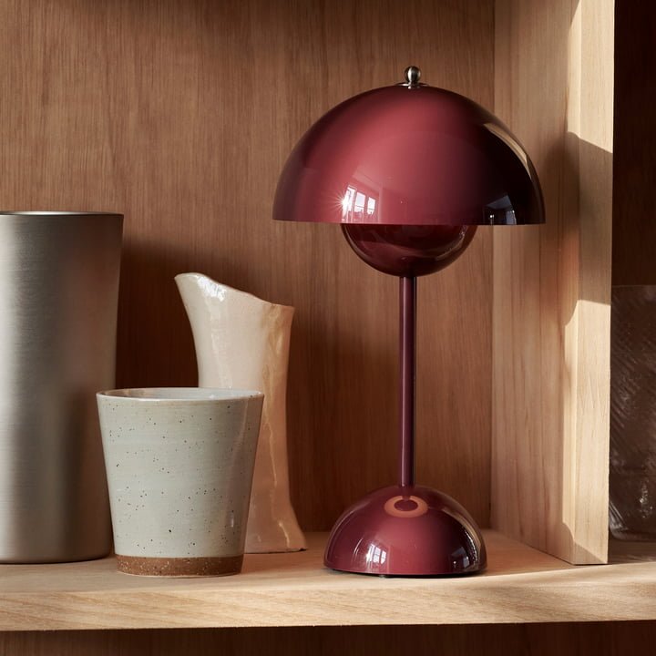 Home LED Lamp White Plastic | Lunarglo-3