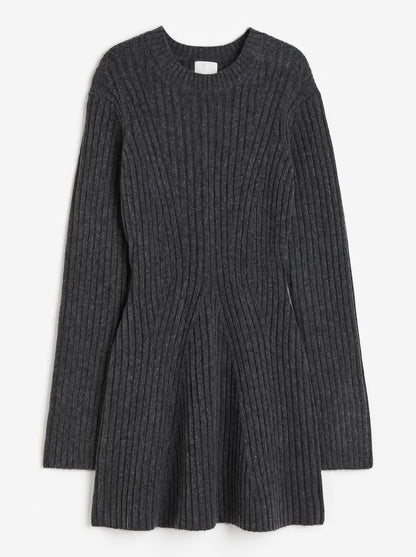 Ribbed Sweater Dress Set | Daphne